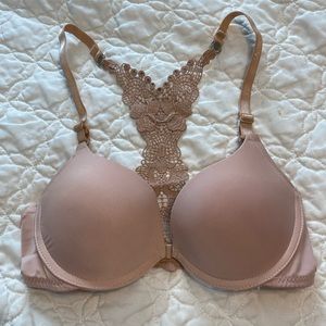 Nude push-up racer back bra, 32a